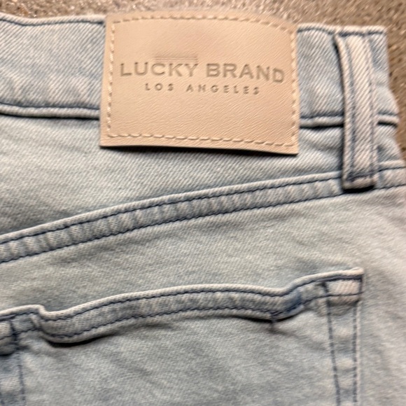 Lucky Women's Light Blue Ombre Jean Shorts - Picture 3 of 5